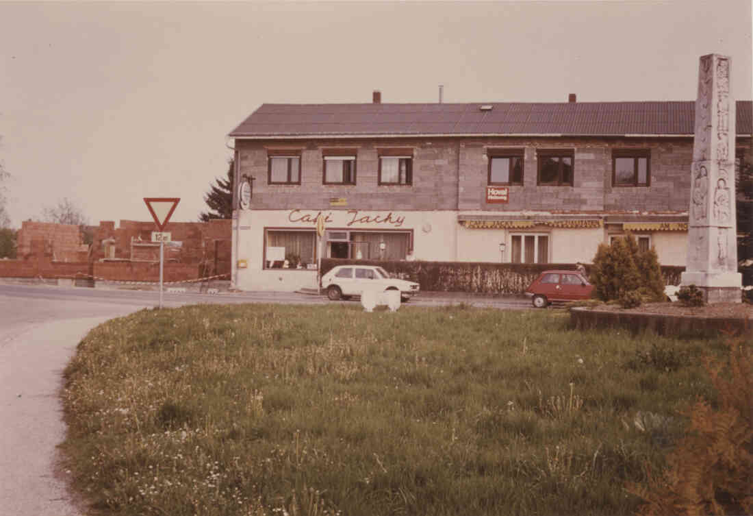 Cafe Jacky in der Grazer Straße 15 im Mai 1985