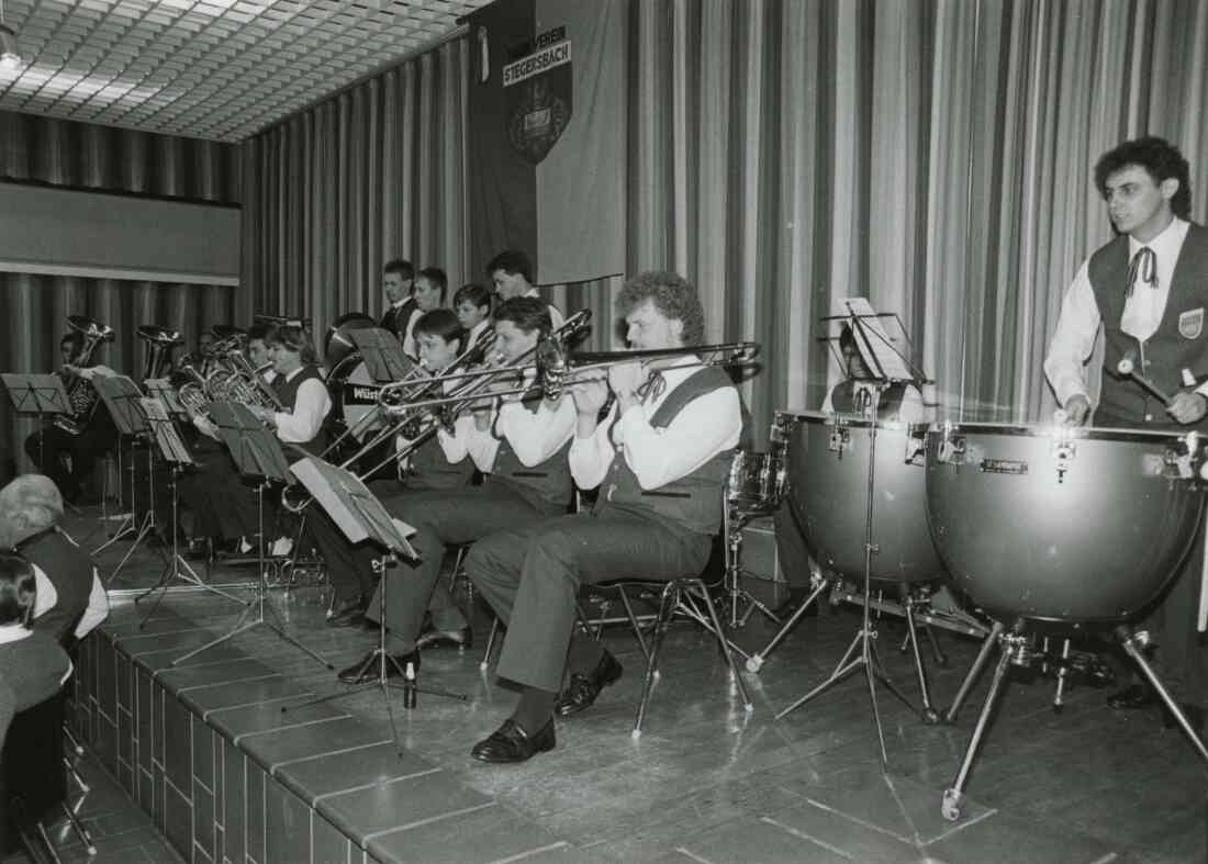 Musikverein Stegersbach, Frühjahrparade am 08.04.1988